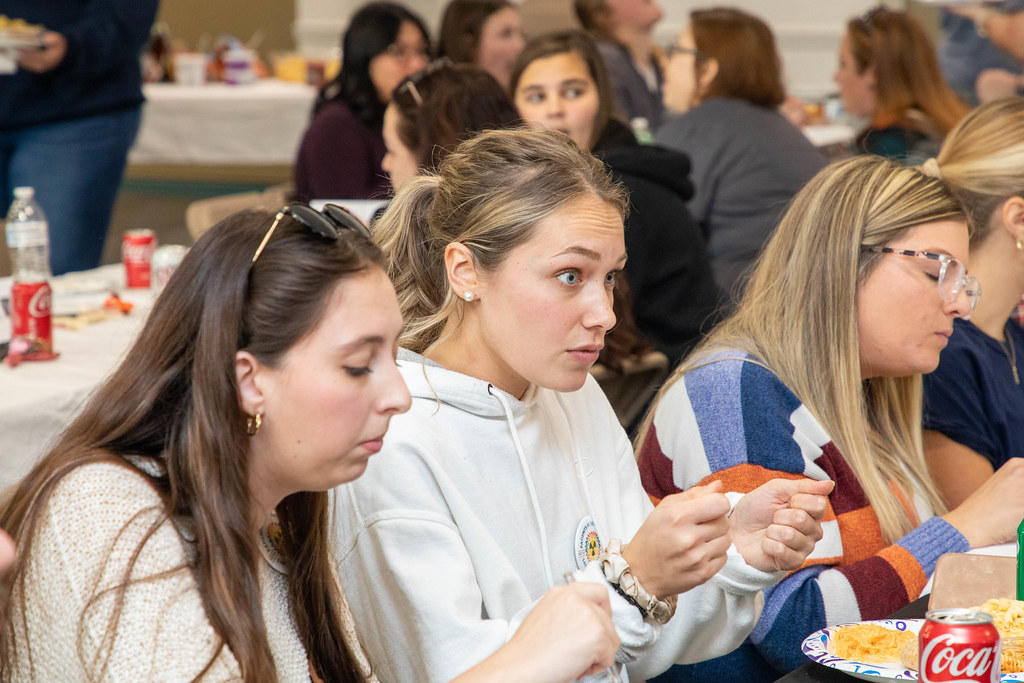 College student eating out and spending excessively